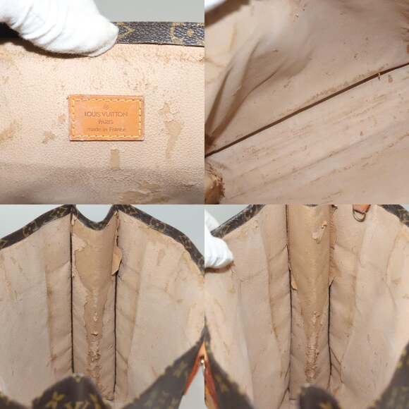 LOUIS VUITTON Monogram Sac Plat Hand Bag M51140 - Picture 11 of 12